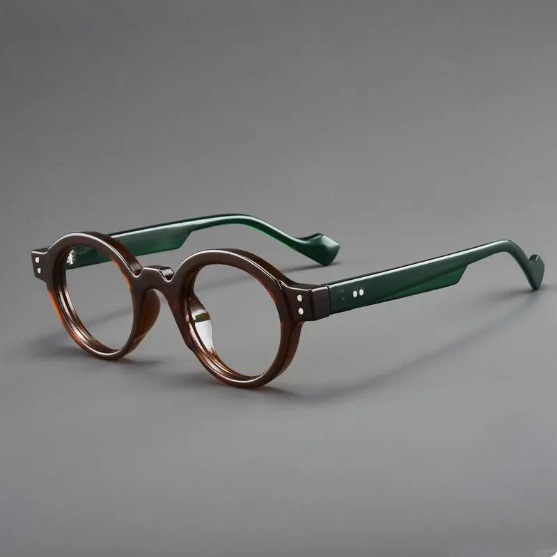 

Vintage Small Round Frame Reading Glasses Women Men Blue Light Blocking Clear Lens Presbyopia Eyeglasses Diopter 0 To +4.0 +3.5