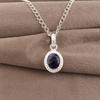 Sodalite Jewelry, Handmade 925 Solid Sterling Silver Pendant Handmade Beautiful Silver Jewelry Women's Pendant For Her