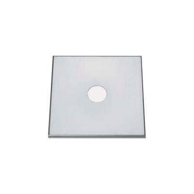 Stainless Steel Cover Plate, 1 Cm Folded, 220 X 220 Mm, Without Drilling