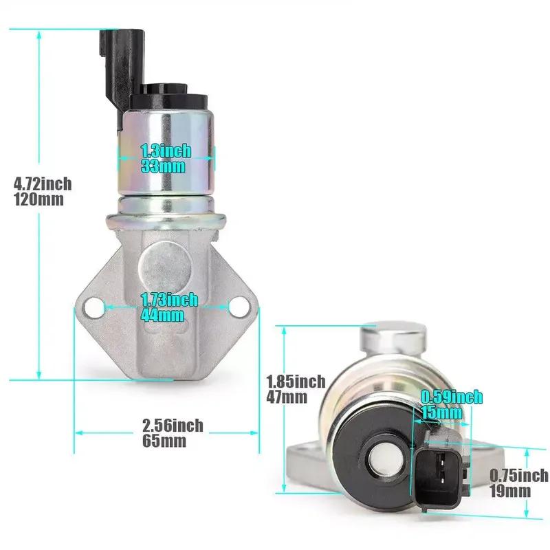 18137-77E00 Tomgångsluftreglerventil IAC för Suzuki ESTEEM SIDEKICK 2.0 1813777E00