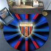 Polonia Bytom,Round Area Rug,Carpet Rug for Living Room Bedroom Sofa Playroom Decor,Non-slip Floor Mat
