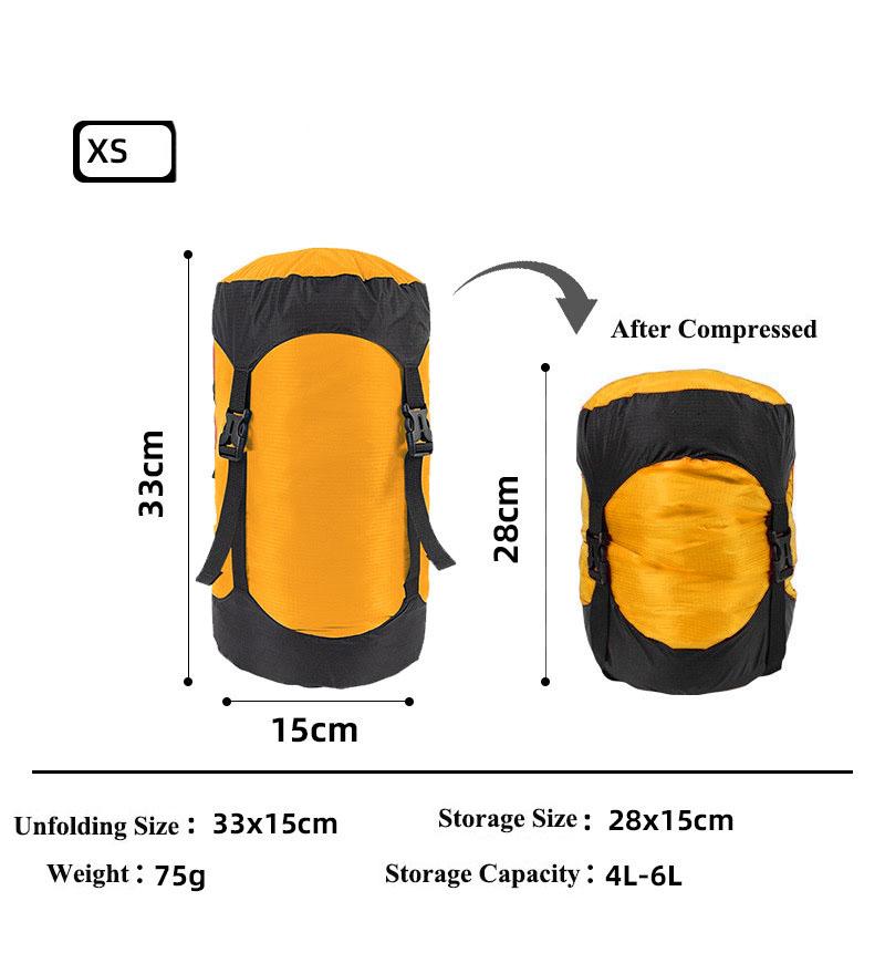 

Водонепроницаемый спальный мешок для улицы, компрессионный мешок для хранения вещей, компрессионный мешок для кемпинга, путешествий, пешего туризма