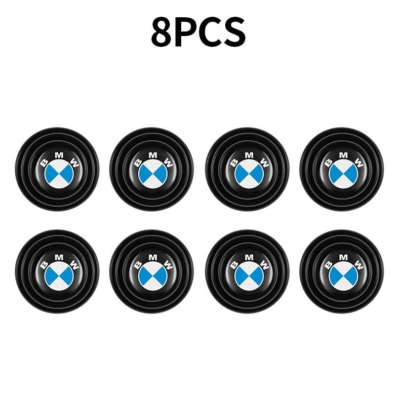 For BMW M E46 E90 E60 4/8Pcs Silicone Car Door Shock Absorber Dampener Pad For BMW M E46 E90 E60 F30 Auto Accessories F10 G20 G30 E39 E36 F20 XGNST1