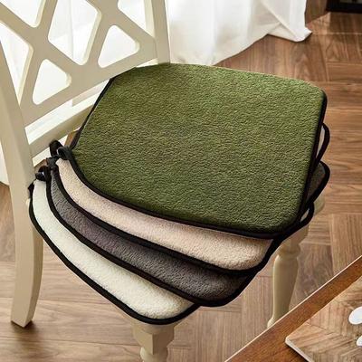 Chair Pads Non-Slip Seat Cushions Soft Chair Pad with Ties Horseshoe Seat Cushion Dining Room/Office/Hotel/Garden Chairs S200