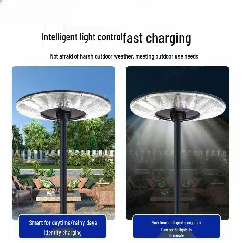 Solar Waterproof Outdoor Courtyard Light for Garden, Villa, Terrace, and Street Lighting.