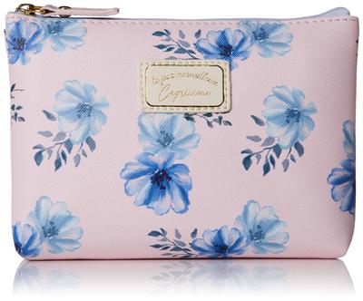 Aldi Doppeltblumen Damen-Kulturbeutel, Print, Rosa, Gr. 4-16PK
