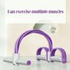 Multifunction Tension Rope 4-Tube Elastic Yoga Pedal Puller Resistance Band