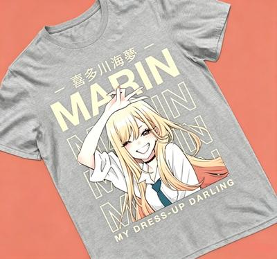 Marin Kitagawa Yellow Style My Dress Up Darling Unisex T-Shirt Anime Lovers