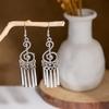 Vintage European & American Style Hollow Fashion Pendant Earrings for Women