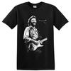 Eric Clapton Gitarrist T-Shirt Classic Rock Musiker Silhouette Grafik T-Shirt Kunst