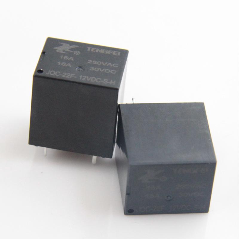 High Indium Contact 16A 4-Pin 12V Small Power Relay TF SRU-22F