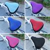 3D Bicycle Saddle Cover Soft Bike Seat Covers Cycling Silicone Seat Cushion Cycling Breathable Saddle Comfortable Bicycle Saddle