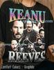 Koszula Keanu Reeves Vintage Comfort Colors®, Retro 90S Graphic Tee z Aktorem, Ikona Popkultury Prezent dla Fana, Modny Estetyczny Unisex