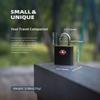 Zinc Alloy Luggage Lock Mini Security Padlock Portable Cabinet Lock  for Travel