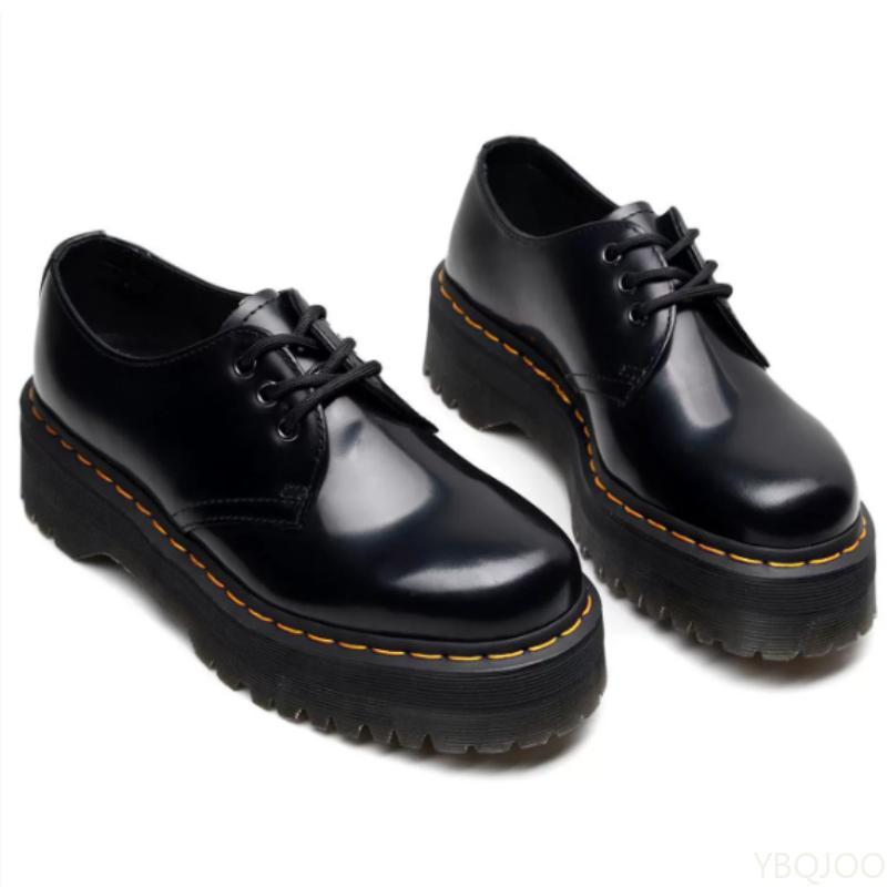 Spring Autumn New Round Head Anti slip Daily Versatile Boots Wear resistant Simple Comfortable Thick soled Women's Shoes