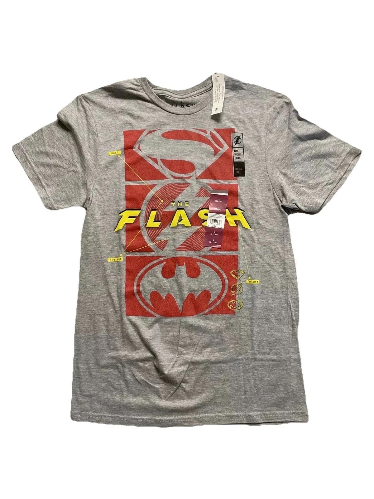 NWT The Flash DC Comics T Shirt Adult S M