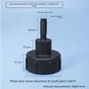 1000L IBC Tankadapter 60mm Grobgewinde Hahnanschluss Wassertankanschluss Für Hausgarten Wasserablaufverbindungen 1 Stück