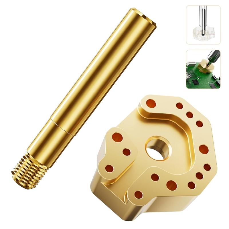 Set di punte per saldatore di precisione Strumento di riparazione per smontaggio joystick Per sostituzione joystick console di gioco