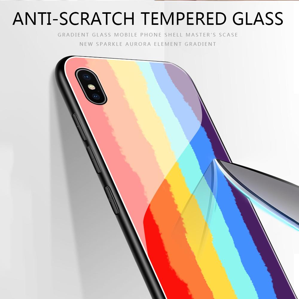 Tempered Glass Phone Case For OPPO Reno13 Reno14 Realme 11 12Pro 14 GTNeo6 C21Y C53 C75 OnePlus Nord2 NordCE3Lite Soft Edge Shockproof Smooth Shell