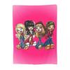 Bratzs Girls Blankets Flannel Sofa Throw Blanket Portable Throw Blankets for Home Bedroom Outdoor Throws Bedspread Quilt