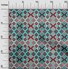 oneOone Cotton Flex Maroon Fabric Abstracts Diy Clothing Quilting Fabric Print Fabric By Yard 40 Inch
