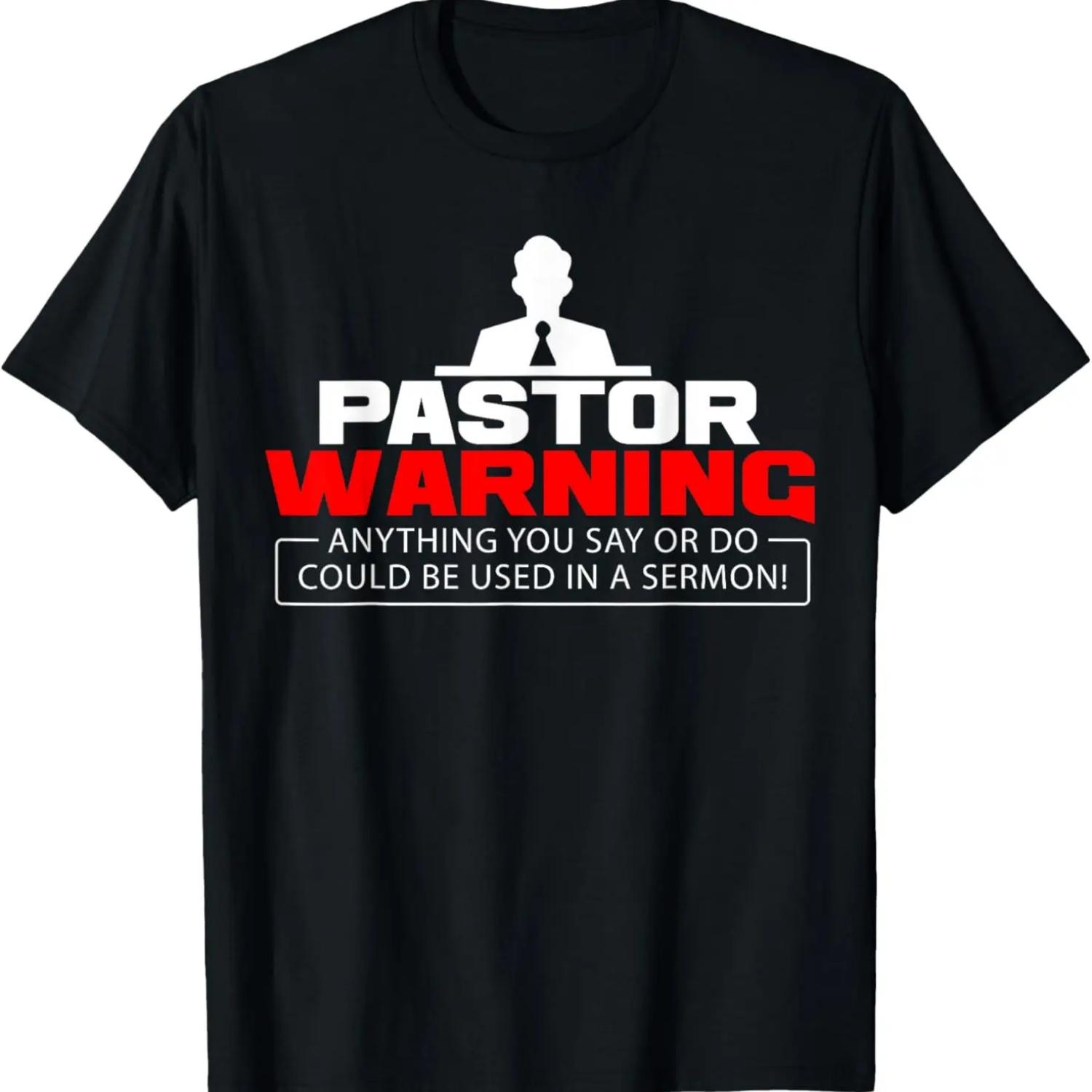 Funny Pastor Christian Jesus Believer Appreciation Men Gift T-Shirt S чёрный