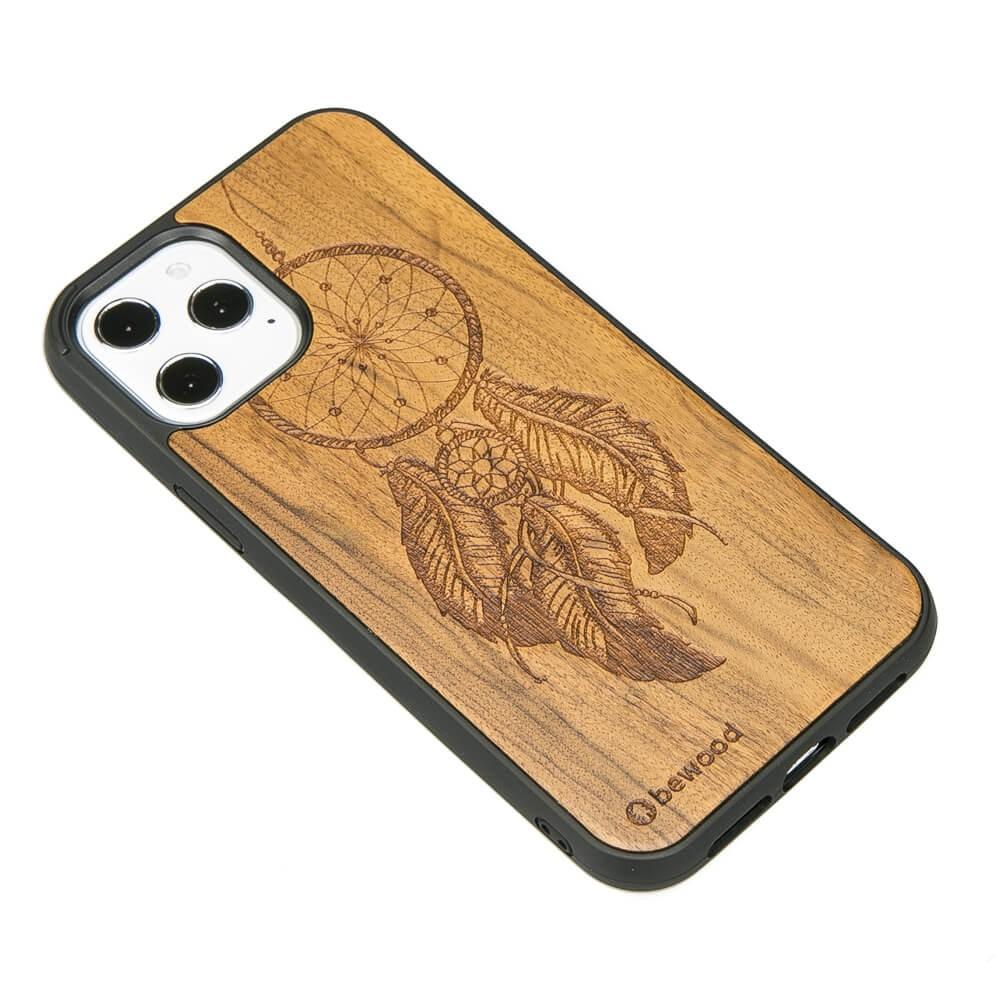 Wooden Case for iPhone 12 Pro Max Dreamcatcher Imbuia