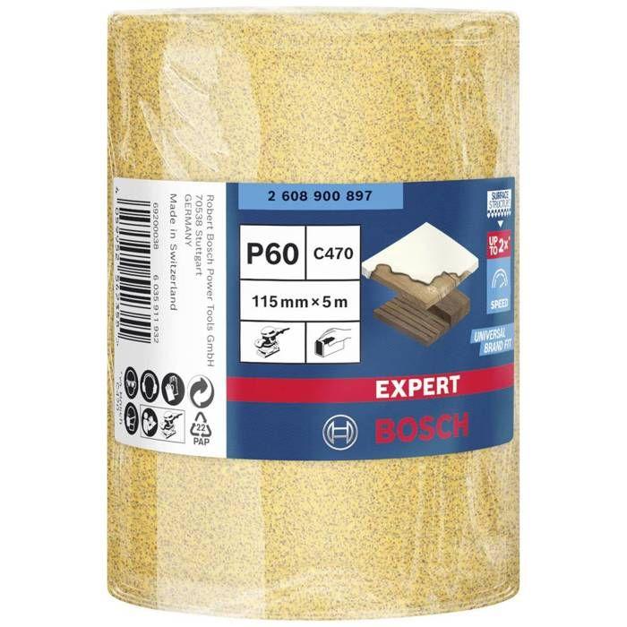 Bosch Accessories EXPERT C470 2608900897 Rouleau De Papier Abrasif Non Perforé Grain 60 1 Pc(s)