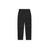 Li Ning Star Print Straight Loose Knit Sports Pants Men pants Black AYKU145-1