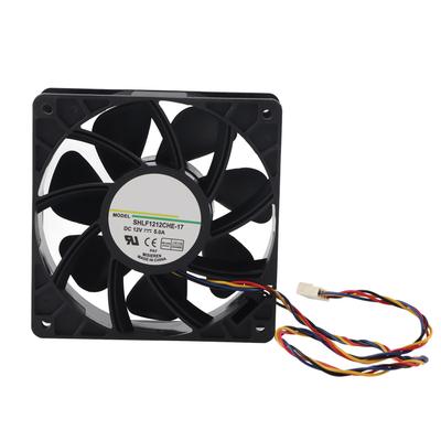 DC 12V 5.0A 7500RPM Výměna chladicího ventilátoru 4pinový konektor pro Antminer S7 S9