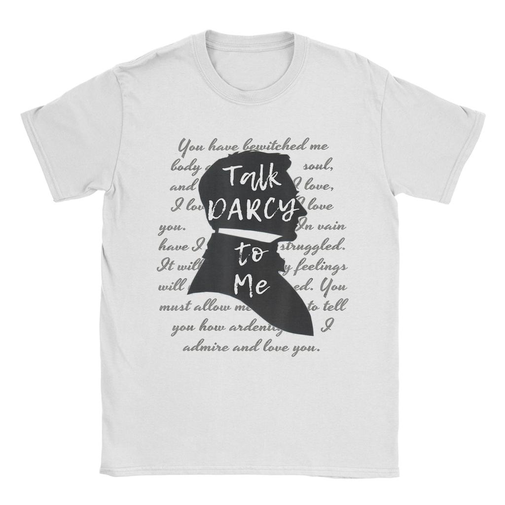 Jane Austen Pemberley Pride and Prejudice TShirt Unisex Novelty 100 Cotton Tee Shirt O Neck Short Sleeve T Shirt 4XL 5XL 6XL Tops