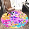 Colorful My Little Pony Round Chair Mat - Home Decor