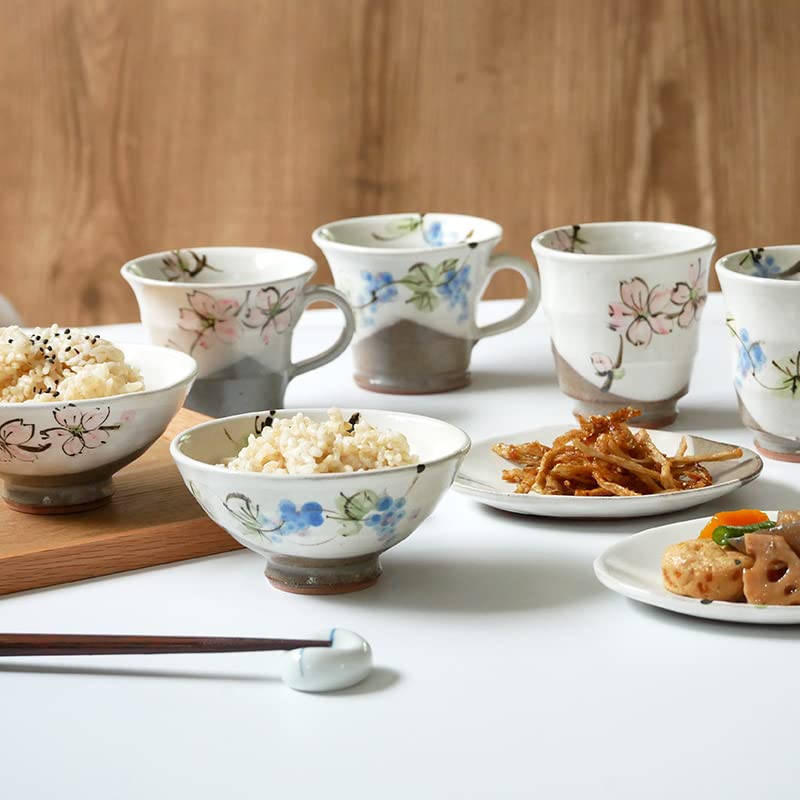 EAST Tafelschale 12cm japanisches Geschirr Kirschblüten (Osttisch) handgemalt