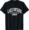 Lake Ontario Kanada Vintage EST 1615 Kanadischer Stolz T-Shirt