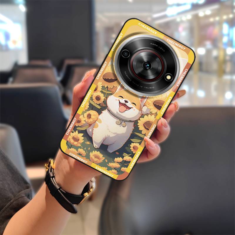 Cute Cartoon Phone Case For ZTE Blade A75 5G/Nubia Focus 5G/Calf 5G Soft case Durable Dirt-resistant Anti-dust Graffiti
