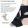 Adjustable Night Splint For Plantar Fasciitis Pain Relief Soft Foot Drop Brace Sleeping Achilles Tendon Stretcher Boot Nighttime