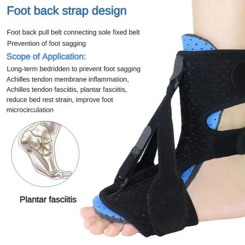 Adjustable Night Splint For Plantar Fasciitis Pain Relief Soft Foot Drop Brace Sleeping Achilles Tendon Stretcher Boot Nighttime