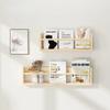 Mensole a Muro Galleggianti in Legno Scaffali per Libri da Nursery Scaffale per Libri per Bambini per Decorazione Soggiorno Camera da Letto Scaffale porta Spezie da Cucina Scaffale portaoggetti da Bagno