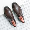 2024 Spring Elevated Men's Formal Fashion Breathable Business Versatile Casual Groom Knight Designer Leather Shoes
