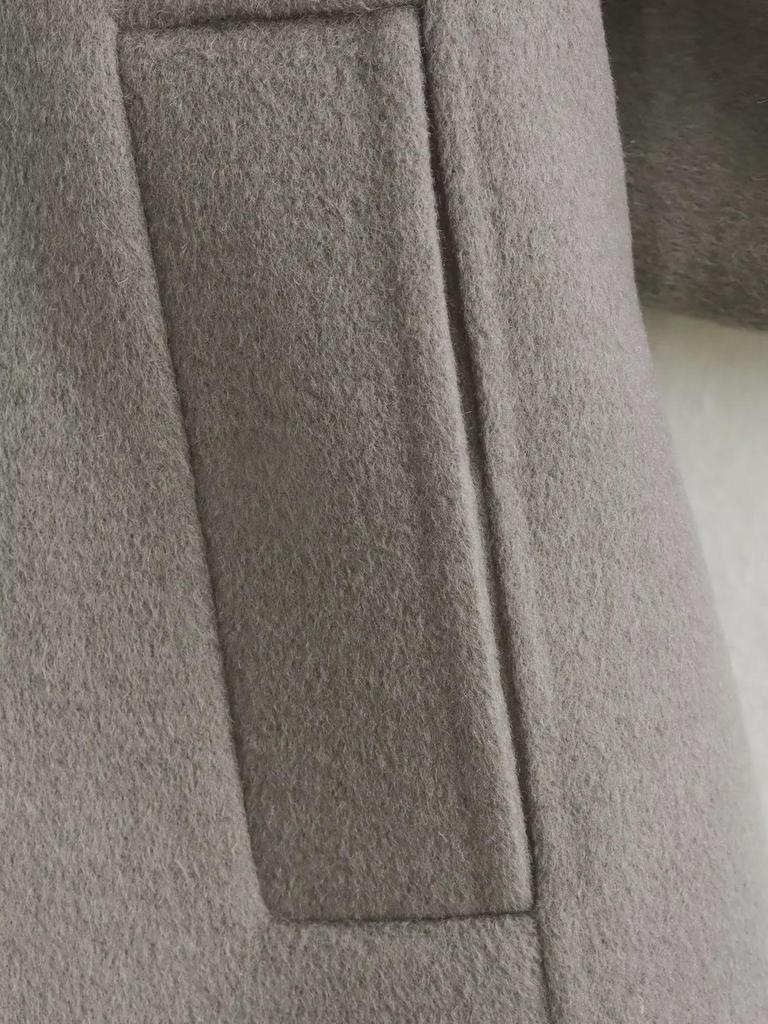 2024 Women's Woolen Kimono-Style Spring Coat