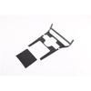 For Toyota BZ4X EA10   ABS Carbon Fiber Console Gear Shift Panel Cover Storage Box Trims Sticker Car Styling Accessories