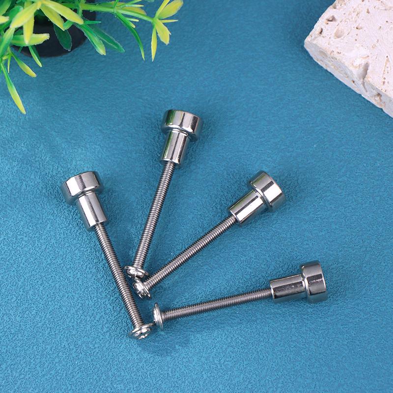 New 4Pcs Desktop Magnetic Screw Fixed Fan Nut Fixing Chassis Fan DIY Cooling 25mm Fan Chassis Fan Components Screw