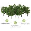Greenery Decor Office Desk Decorations Living Room Model Trees Architectural Miniature
