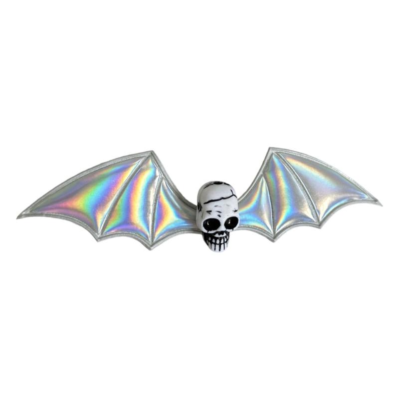 1PC Friendly Bat Shaped Hairpin For Gothic Fashion Dark Theme Parties Comfortable Costume Accessories