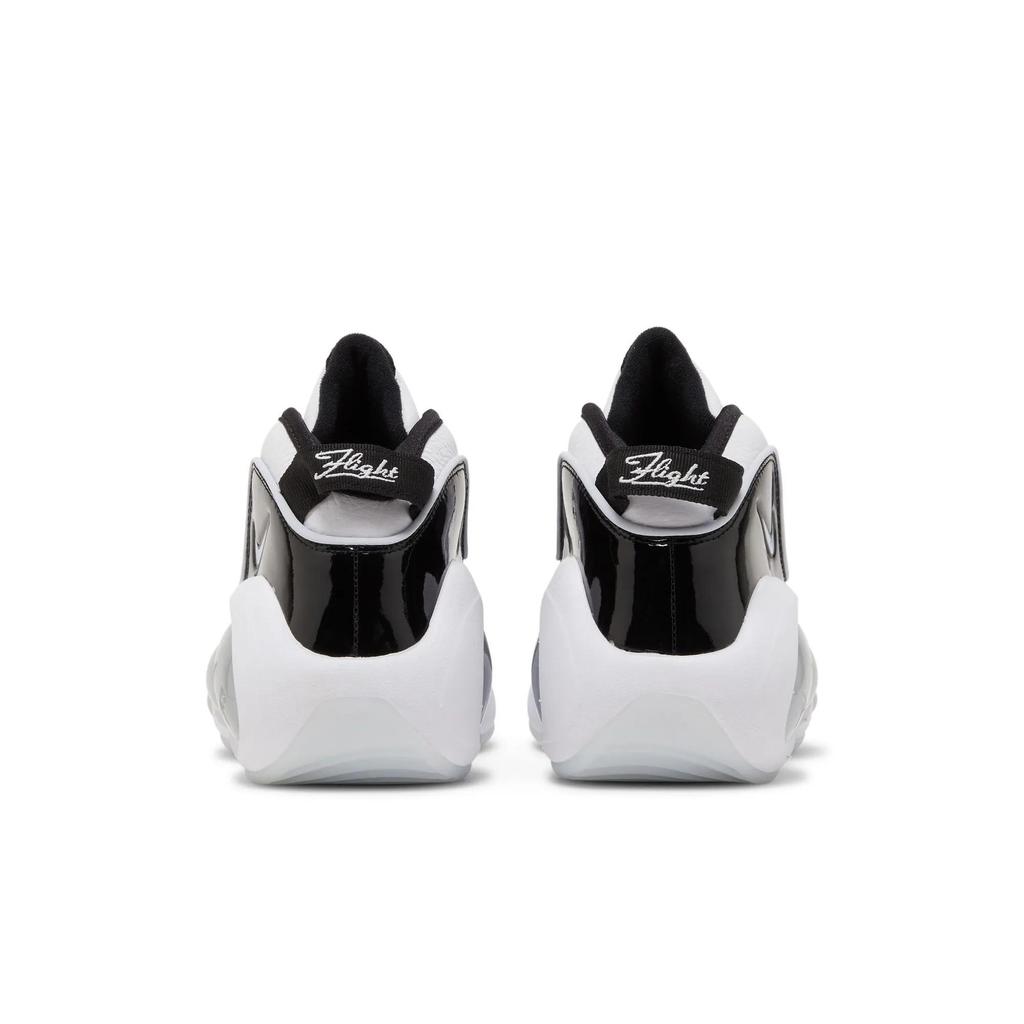Nike Air Zoom Flight 95 'Nero Verniciato' (Unisex) Scarpe da Basket Bianche / Multicolore / Nere / Grigio Calcio DV0820 100
