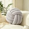 Handmade Knotted Spherical Cushion Pillow for Sofa and Bed