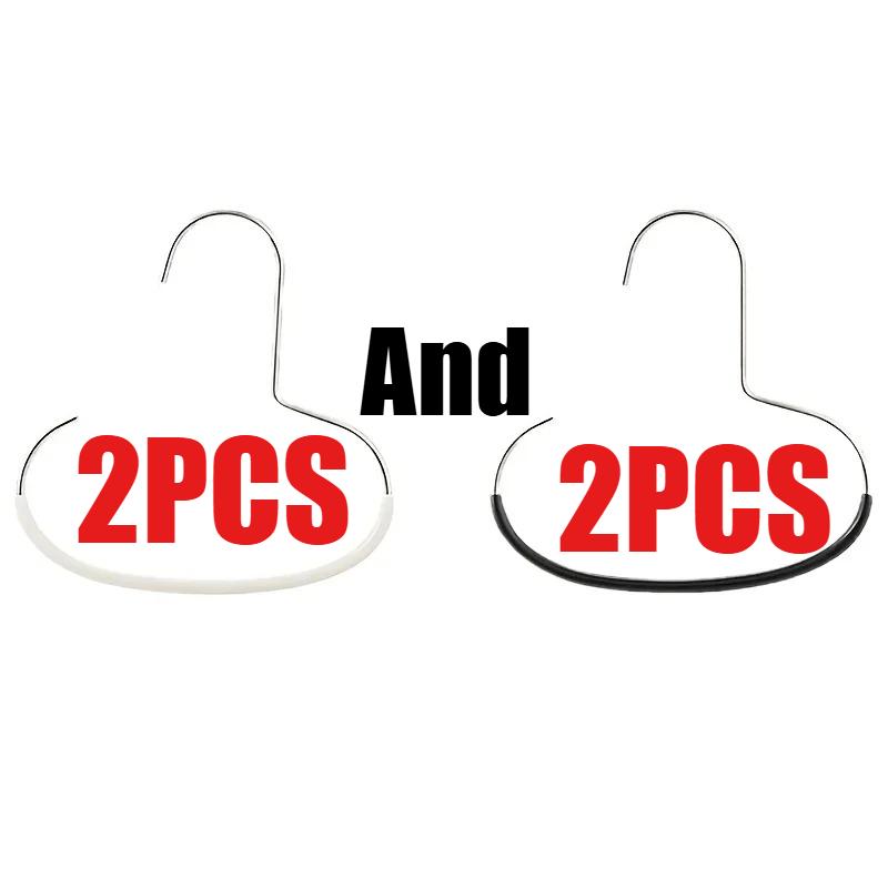 *1/2/5pcsVersatile Manganese Steel Round Hook - Perfect for Hats, Ties, Scarves & Bags, Strong Load-Bearing, Non-Deformable