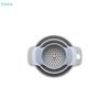 4-in-1 Collapsible Funnel Set - Food Grade Silicone Funnels with Strainer for Kitchen Transfer