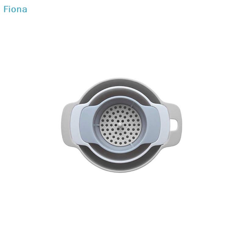 4-in-1 Collapsible Funnel Set - Food Grade Silicone Funnels with Strainer for Kitchen Transfer