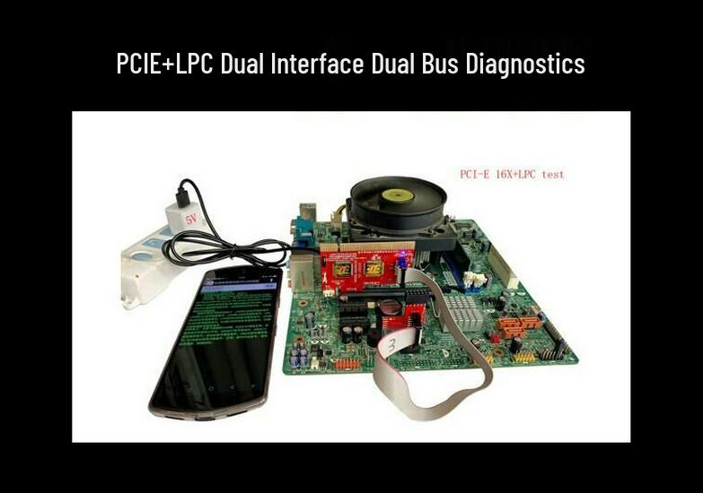 V8 Diagnostic Card: PCIE Computer Motherboard Repair & USB Fault Detection Tool